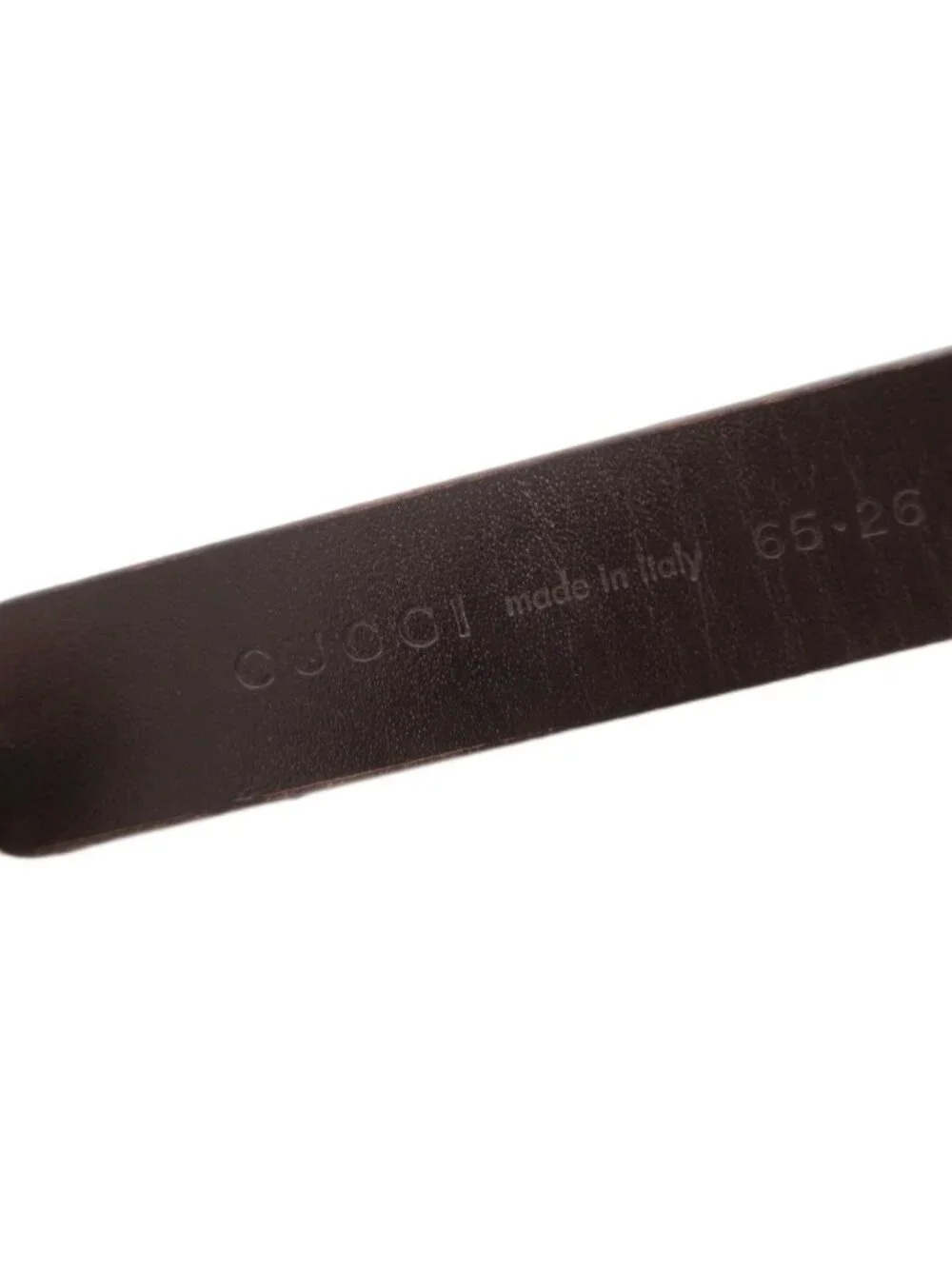 Gucci name belt